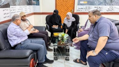 راشد وبن جرادي يناقشان آلية عمل صندوق النظافة في السوق الشعبي للنساء بصيرة 4 IMG 20251120 WA0006