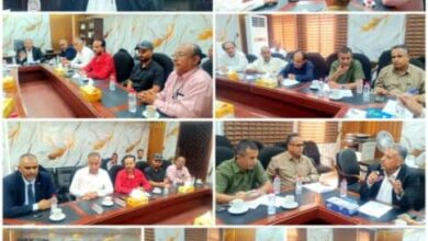 نائب محافظ عدن يترأس اجتماعا لمناقشة معالجة مشاكل الصرف الصحي بمديرية خور مكسر 4 IMG 20251124 WA0017