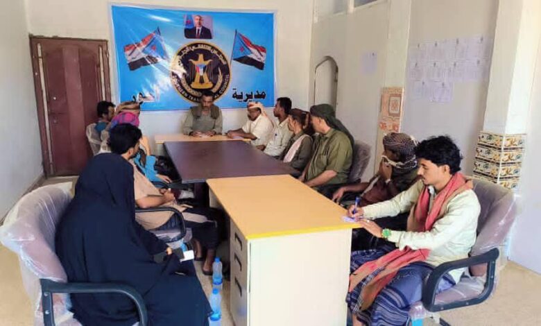 تنفيذية انتقالي أحور تعقد اجتماعها الدوري لشهر نوفمبر 1 IMG 20251124 WA0022