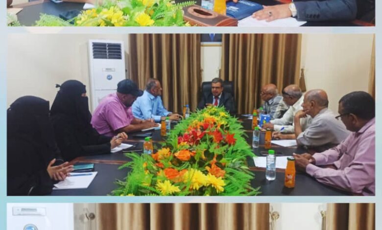 اجتماع يضم رئيس هيئة المواصفات والمقاييس ومدير عام أمن المنطقة الحرة بعدن لمناقشة التنسيق المشترك 1 ea0bcfd7 7275 454e 8493 ed58add5fdf2