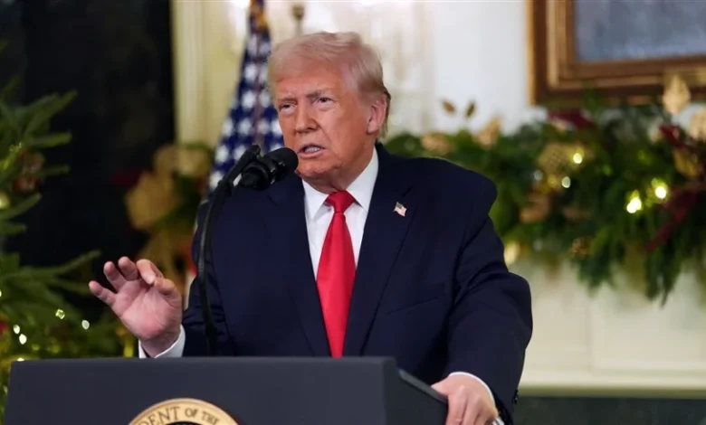 ترامب يستعرض إنجازاته في 20 دقيقة .. ماذا قال ؟ 1 202512188377466WX