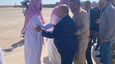 وفد سعودي يصل إلى مطار الريان بالمكلا وسط تصاعد التوترات في حضرموت 3 FB IMG 1764771679381