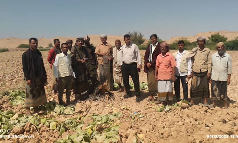 بحضور مدير عام رضوم تم تسليم موقع مشروع منظومة الطاقة الشمسية لمزارعي منطقة الجربة بمدينة رضوم 1 IMG 20251204 WA0047