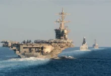 على وقع تهديدات ترامب .. حاملة طائرات أمريكية تشعل توتر الشرق الأوسط 7 20261262113416625B