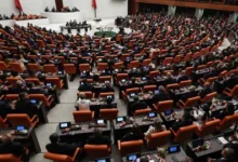 لكمات وتدافع .. وزير يتسبب بعراك جماعي في البرلمان التركي ( فيديو ) 8 ResizeImage 2