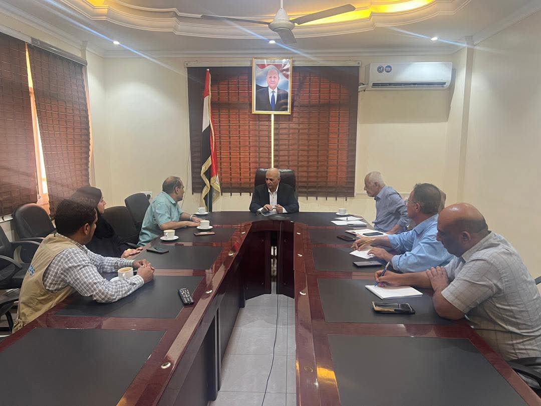 الوزير الشرجبي يبحث مع (UNOPS) تعزيز الشراكة في قطاع المياه والصرف الصحي 1 IMG 20260330 WA0006