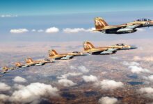 Israeli Air Force fighter jets on their way to attack Iran June 2025. II