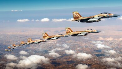 Israeli Air Force fighter jets on their way to attack Iran June 2025. II