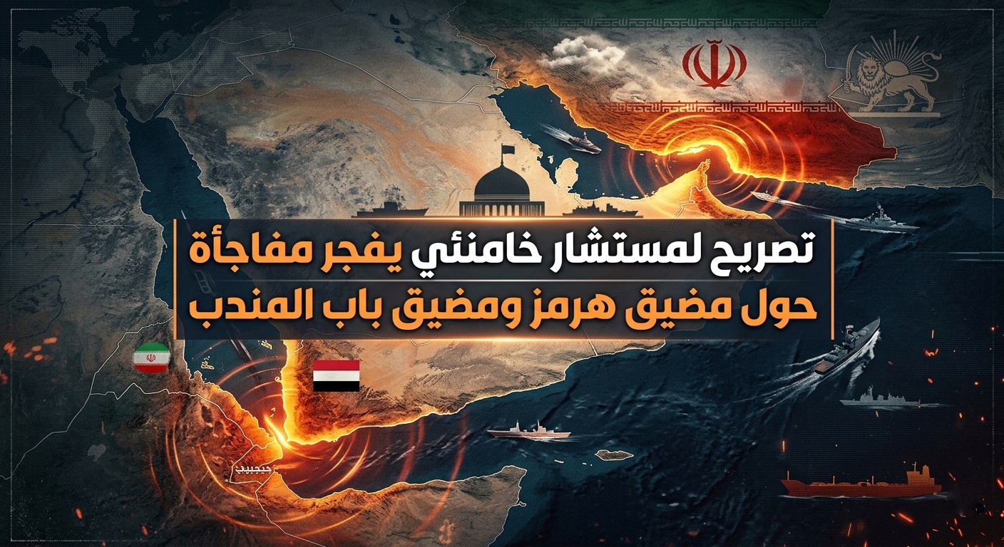 تصريح لمستشار خامنئي يفجر مفاجأة حول مضيق هرمز ومضيق باب المندب 1 1780901502872 01