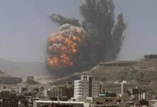 دوي انفجار عنيف يهز غرب جبل المحشاش والكتلة الجبلية بـ عمران 7 images 16 1