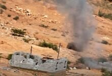غارة جوية بطائرة مسيرة تستهدف سيارة في منطقة المعاوص بمحافظة حضرموت 6 1 3