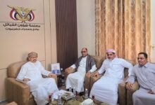 التميمي مدير عام مصلحة شؤون القبائل يلتقي قيادة الأمانة العامة لمرجعية قبائل حضرموت 6 img 01