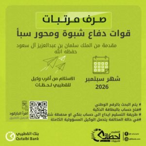 بنك القطيبي يعلن بدء صرف مرتبات دفاع شبوة ومحور سبأ (صورة) 2 img 20261006 wa0042